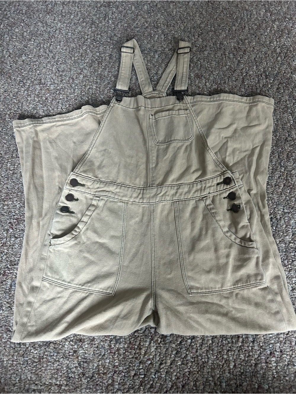 O'Neill Audra Denim Overalls